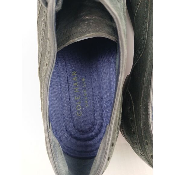 Cole Haan  Lewis Grand Wingtip Oxford Dress Shoes Men\'s Size 7M Black C30001 main image 14